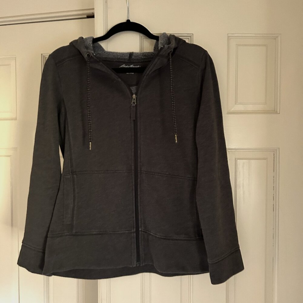 Women''s Eddie Bauer Hoodie--Brown, Size M